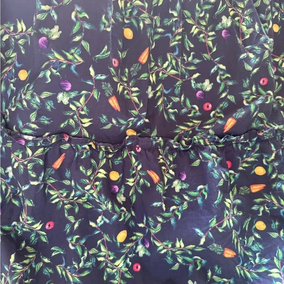 Hill House Ellie Nap Dress in Midnight Garden - Picture 3 of 3